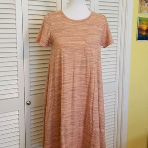 Coral and gray XS Carly